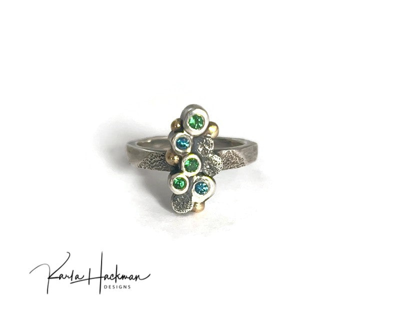 Multicolor Dot Ring
