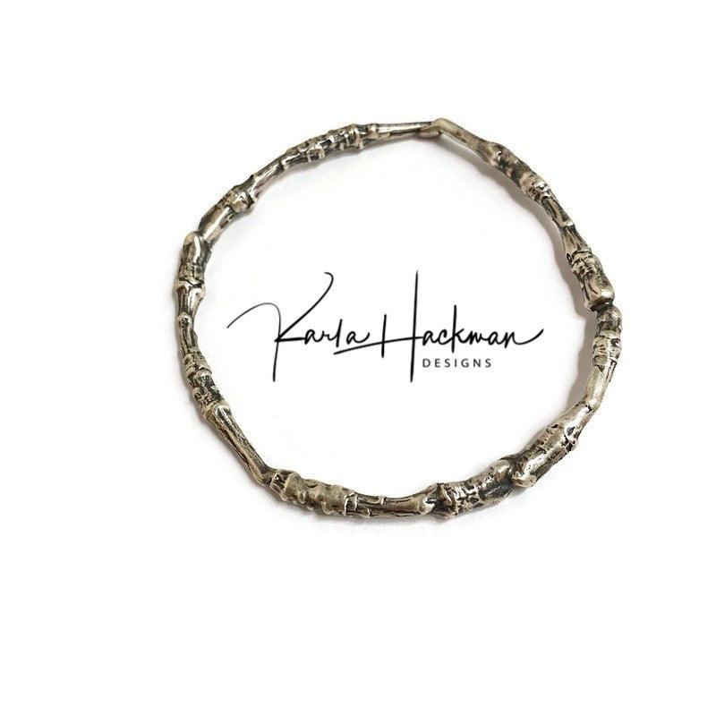 Single Branch Bangle-Size S - Karla Hackman Designs