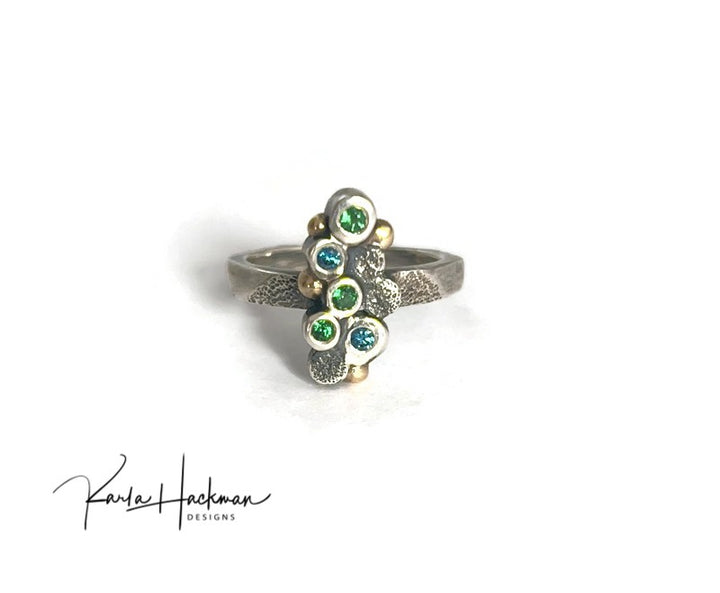 Multicolor Dot Ring