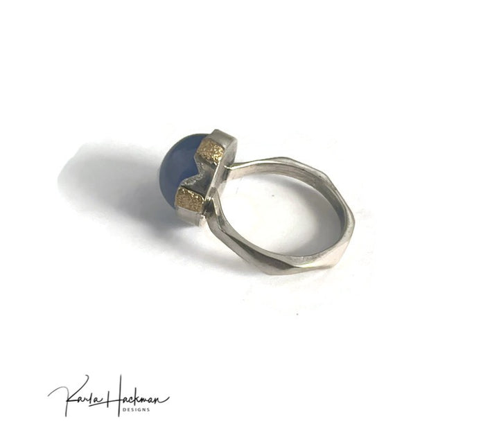 Oval Chalcedony Ring