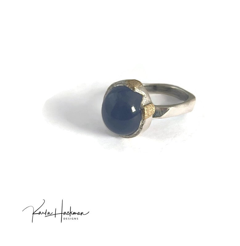 Oval Chalcedony Ring
