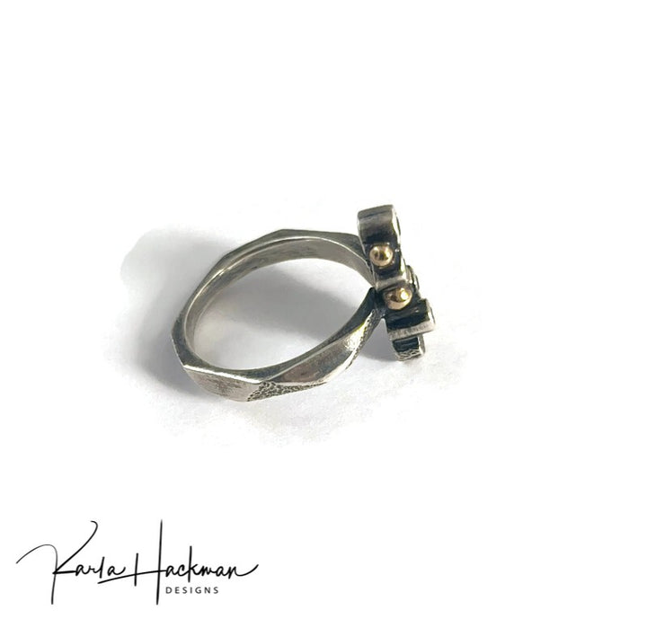 Multicolor Dot Ring