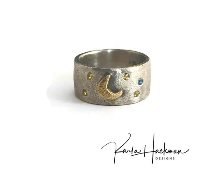 Crescent Moon Ring