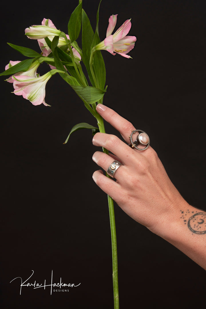 Crescent Moon Ring