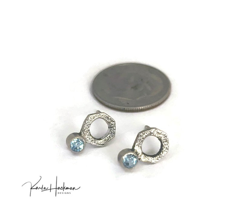 Petite Washer Studs -Karla Hackman Designs
