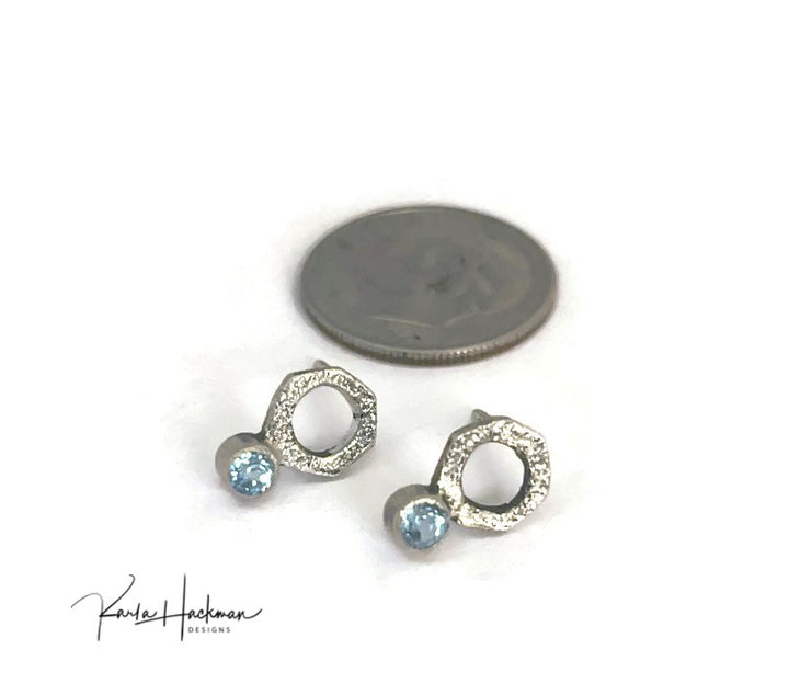 Petite Washer Studs -Karla Hackman Designs