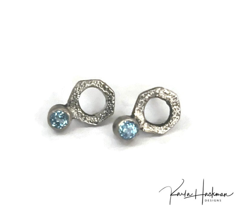 Petite Washer Studs -Karla Hackman Designs