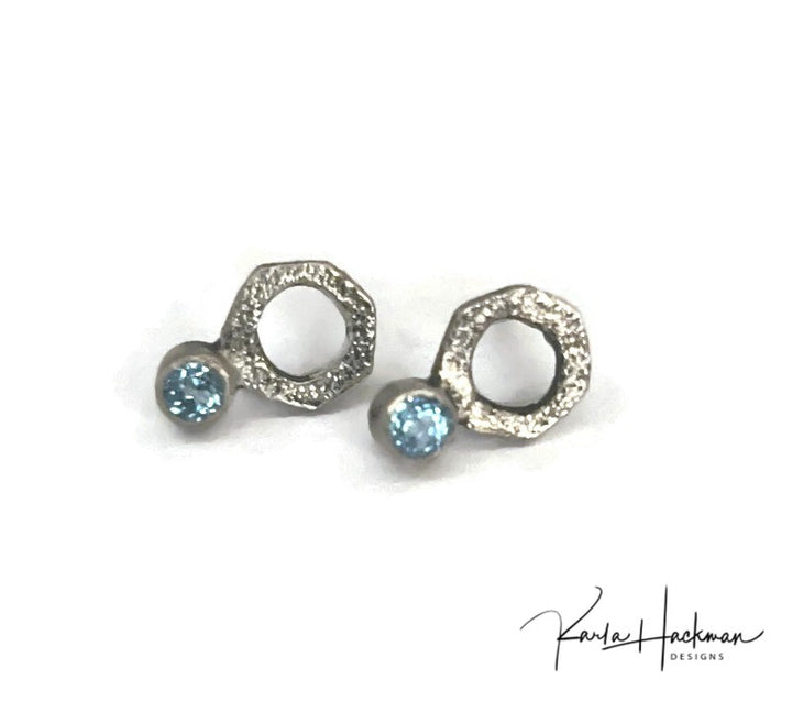 Petite Washer Studs -Karla Hackman Designs