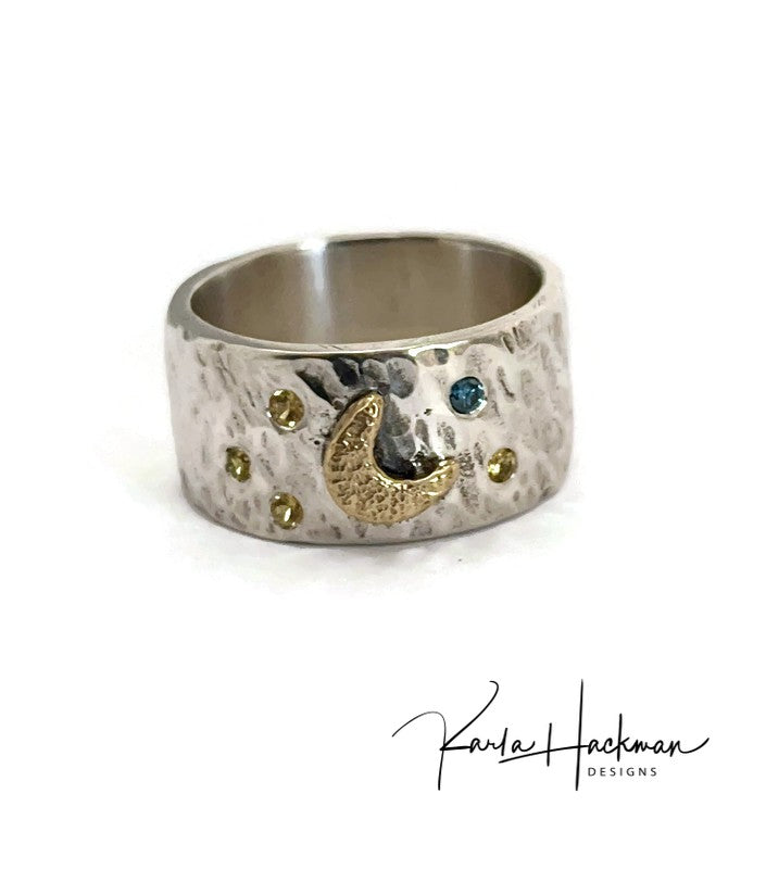 Crescent Moon Ring