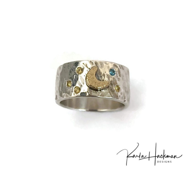 Crescent Moon Ring