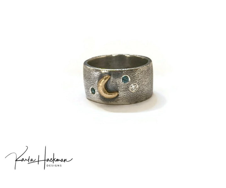 Crescent Moon Ring