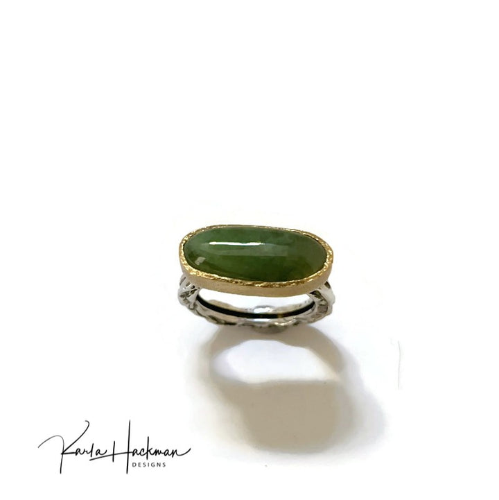 grossular garnet ring-Karla Hackman Designs