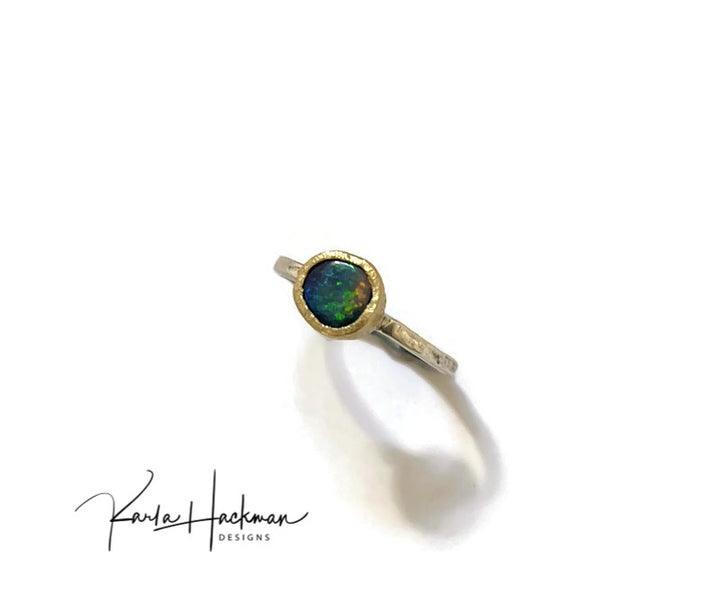 Opal Stack Ring