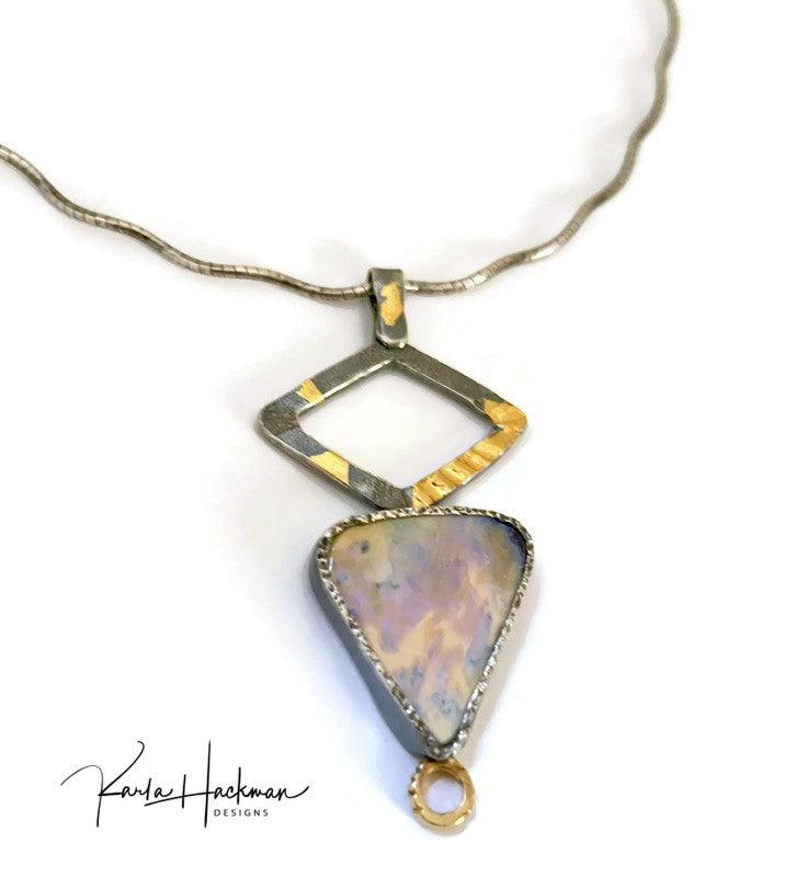 Boulder Opal Pendant - Karla Hackman Designs