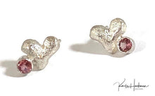 Load image into Gallery viewer, Heart Stud Earrings - Karla Hackman Designs
