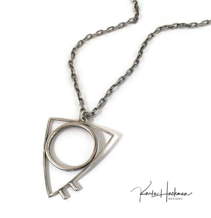 Pandemonium Triangle Pendant - Karla Hackman Designs