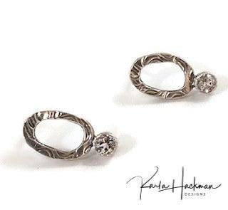 Oval Stud Earrings - Karla Hackman Designs